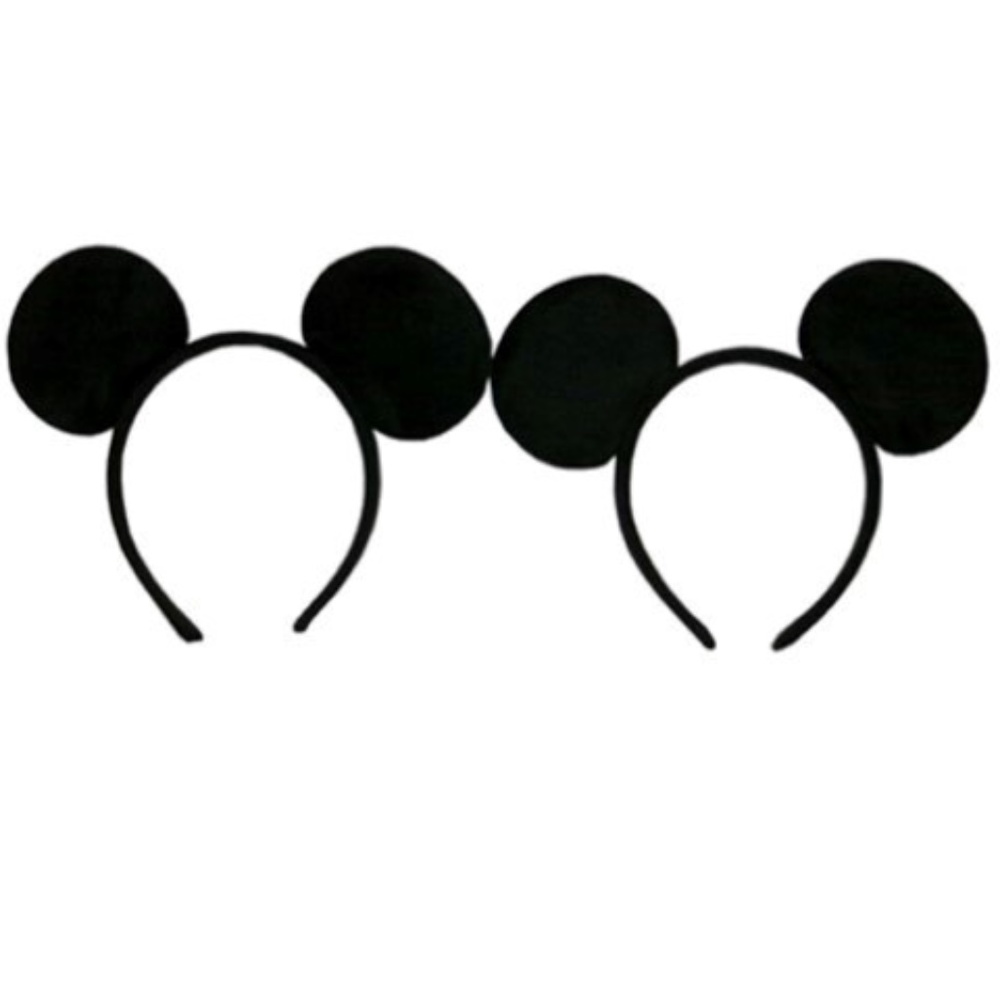 New 2pcs Mickey Mouse Ears Headband Party